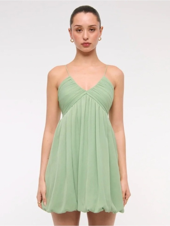 Abercrombie & Fitch Dresses & Skirts - Abercrombie & Fitch Mint Green Spaghetti-Strap Mini Dress
